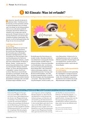 Vorschauseite 1: KI-Einsatz: Was ist erlaubt?