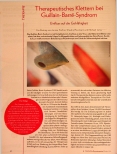 Vorschauseite 1: Therapeutisches Klettern bei Guillain-Barré-Syndrom: Einfluss auf die Gehfähigkeit