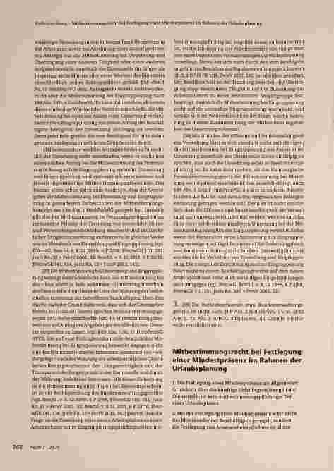 Vorschauseite 4: Rechtsprechung Mitbestimmungsrecht bei Eingruppierung im Zusammenhang mit Umsetzung