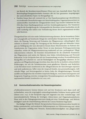 Vorschauseite 5: Personalbemessung in der Langzeitpflege - Chance zur organisationalen Kulturentwicklung?