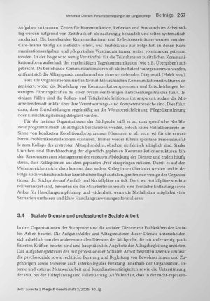 Vorschauseite 6: Personalbemessung in der Langzeitpflege - Chance zur organisationalen Kulturentwicklung?