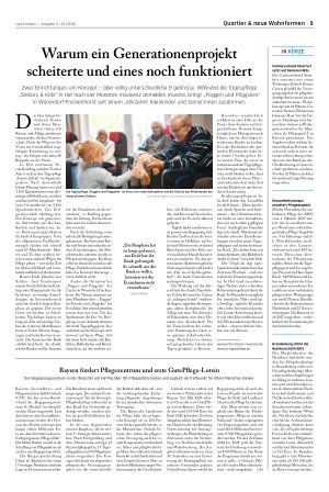 Vorschauseite 1: Warum ein Generationenprojekt scheiterte und eines noch funktioniert