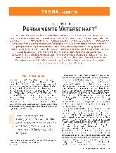 Vorschauseite 2: Permanente Vaterschaft