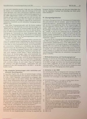 Vorschauseite 2: Probleme der Innovationsregulierung in der GKV am Beispiel der Versorgung mit implantierbaren Ereignisrekordern - Teil 2*