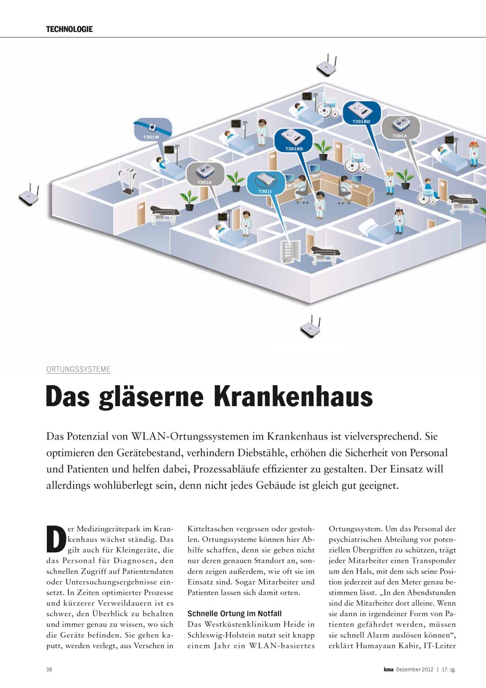 Vorschauseite 1: Das gläserne Krankenhaus