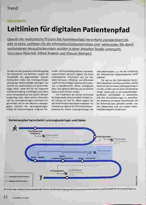 Vorschauseite 1: Digital Health Leitlinien für digitalen Patientenpfad
