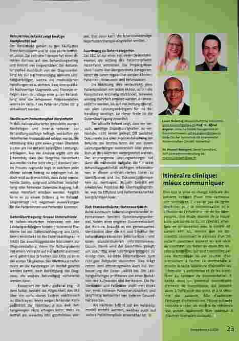 Vorschauseite 2: Digital Health Leitlinien für digitalen Patientenpfad