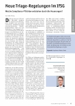 Vorschauseite 1: Neue Triage-Regelungen im IfSG. Welche Compliance-Pflichten entstehen durch die Neuerungen?