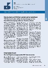 Vorschauseite 1: Insolvenzen von Kliniken werden weiter zunehmen.