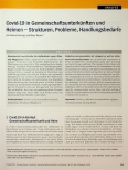 Vorschauseite 1: Covid-19 in Gemeinschaftsunterkünften und Heimen - Strukturen, Probleme, Handlungsbedarfe