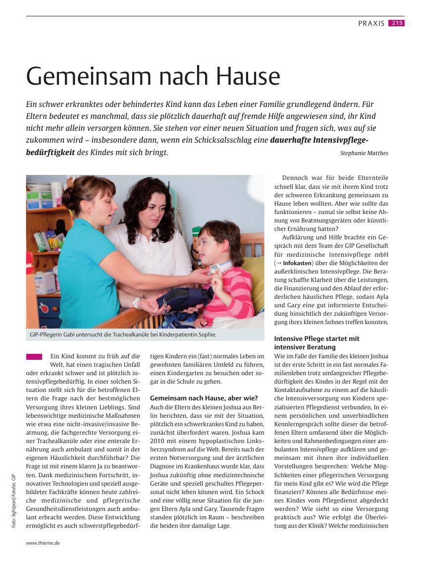 Vorschauseite 1: Gemeinsam nach Hause