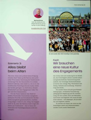 Vorschauseite 2: Was auf uns zukommt: Freiwilligendienste im Wandel
