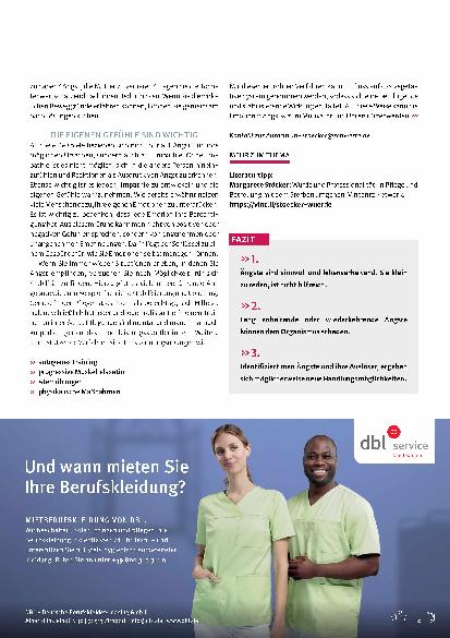 Vorschauseite 4: Damit die Angst nicht krank macht.