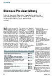 Vorschauseite 1: Die neue Praxisanleitung