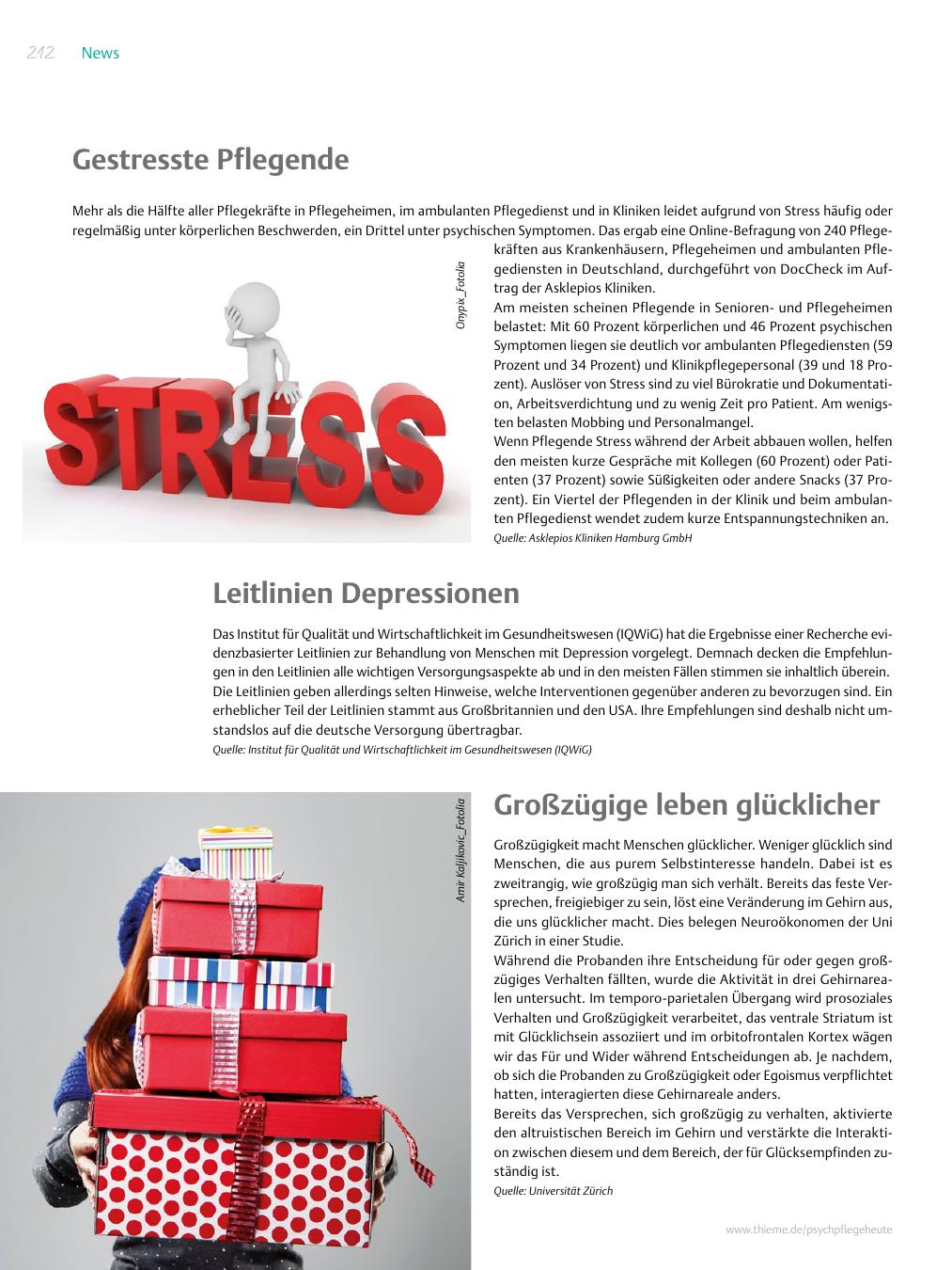 Vorschauseite 1: News