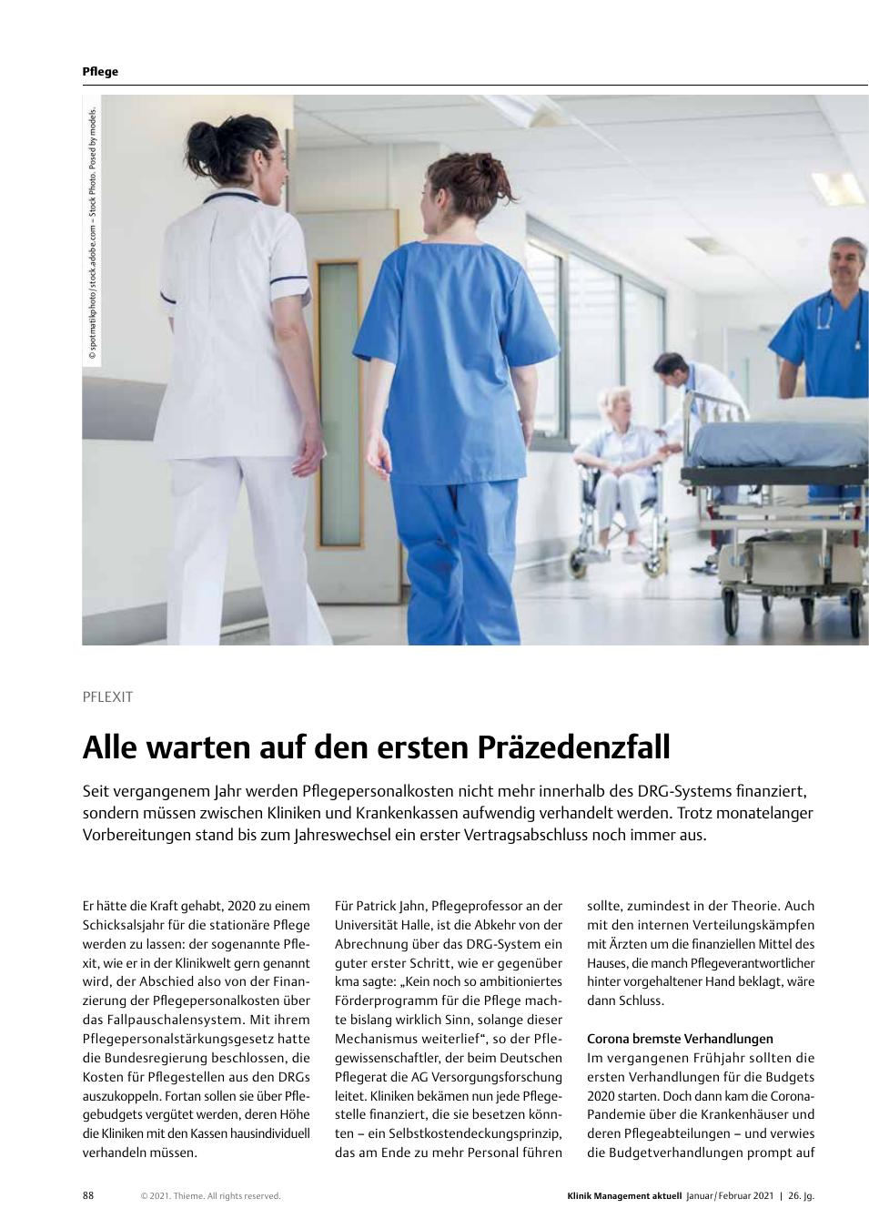 Vorschauseite 1: Brexit: Alle warten auf den ersten Präzedenzfall