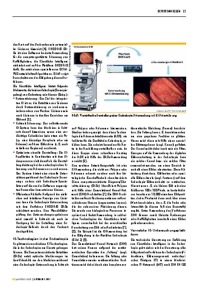 Vorschauseite 2: Künstliche Intelligenz in der Endoskopie