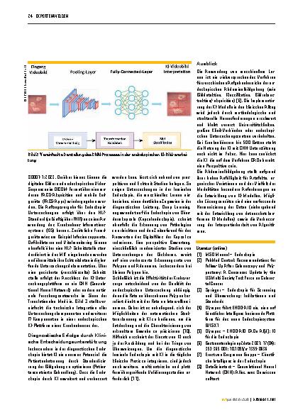 Vorschauseite 3: Künstliche Intelligenz in der Endoskopie