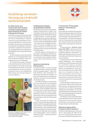 Vorschauseite 1: Ausbildung vernetzen – Versorgung strukturell weiterentwickeln