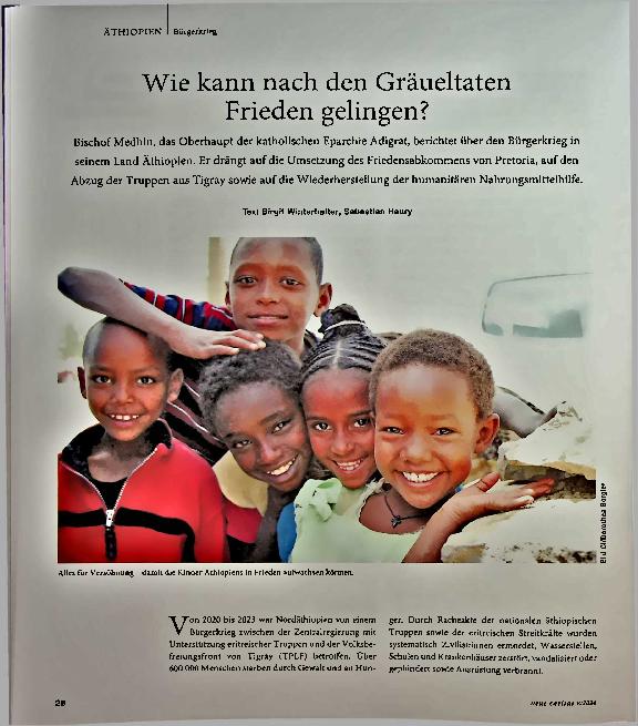 Vorschauseite 1: Wie kann nach den Gräueltaten Frieden gelingen?