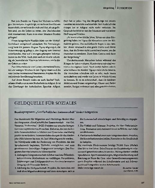 Vorschauseite 2: Wie kann nach den Gräueltaten Frieden gelingen?