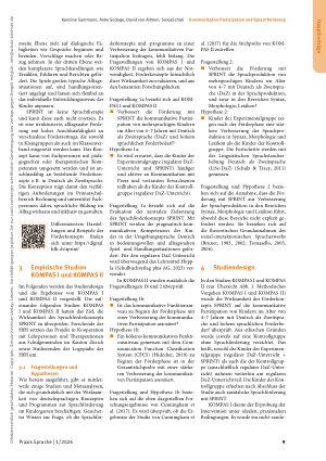 Vorschauseite 4: Kommunikative Partizipation und Sprachförderung