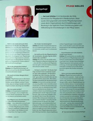 Vorschauseite 1: Nachgefragt bei Lutz Schütze