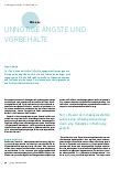 Vorschauseite 1: Unnötige Ängste und Vorbehalte