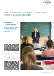 Vorschauseite 1: DUALES STUDIUM – KOOPERATION ZWISCHEN HOCHSCHULE UND KLINIKEN