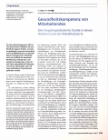 Vorschauseite 1: Gesundheitskompetenz von Mitarbeitenden: Eine fragebogenbasierte Studie in einem Unternehmen der Metallindustrie