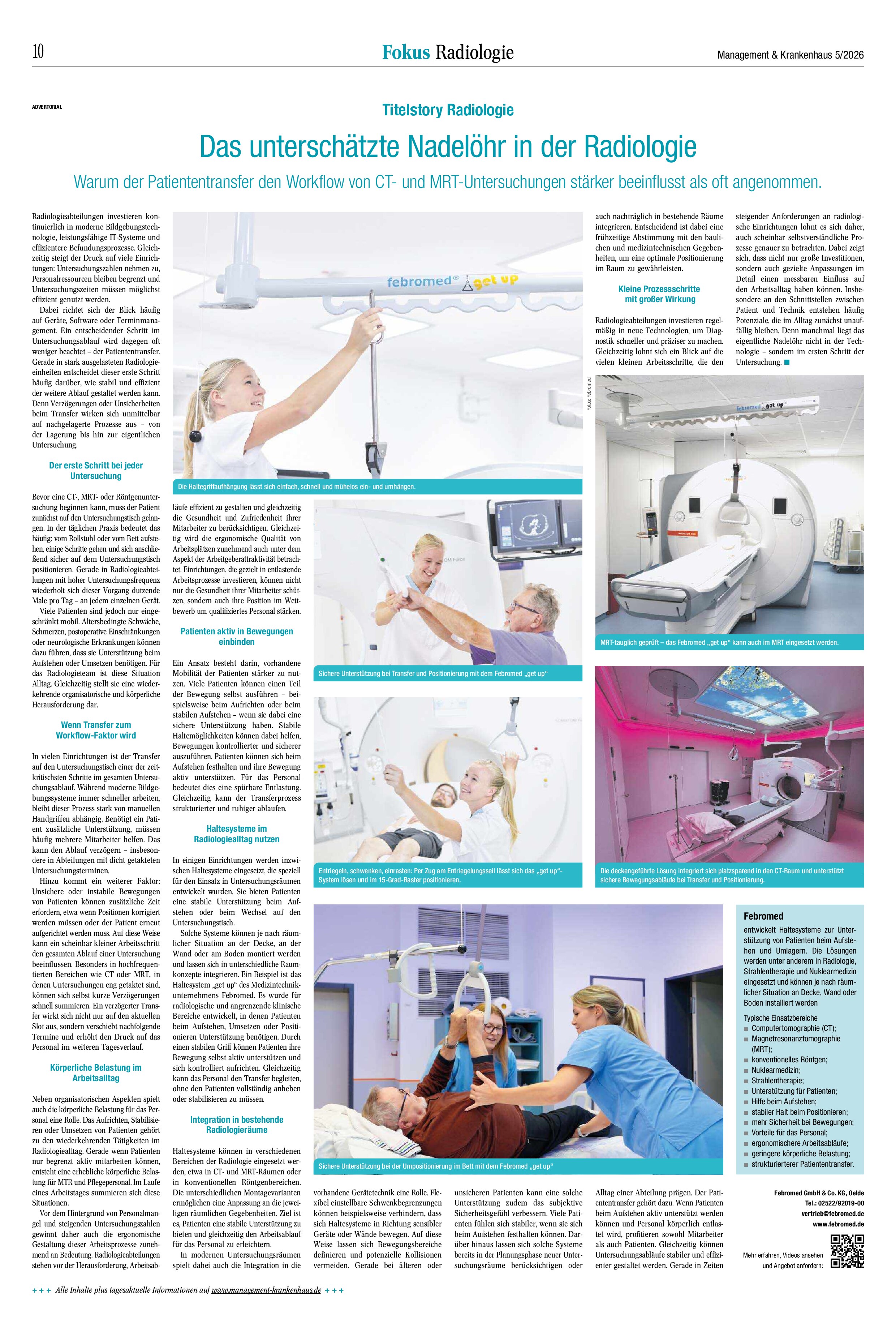 Vorschauseite 2: Moderne Radiologie ohne Grenzen