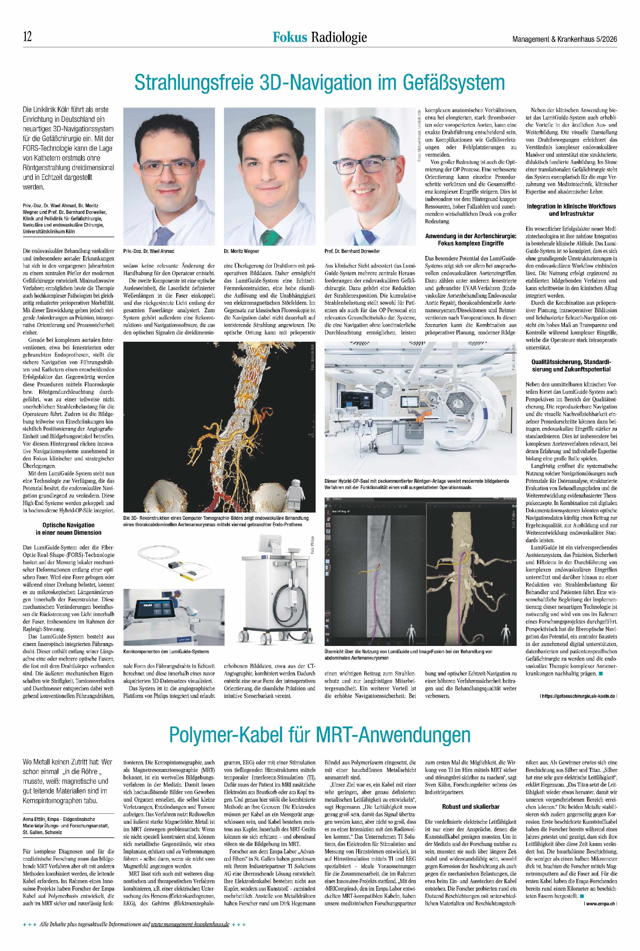 Vorschauseite 4: Moderne Radiologie ohne Grenzen