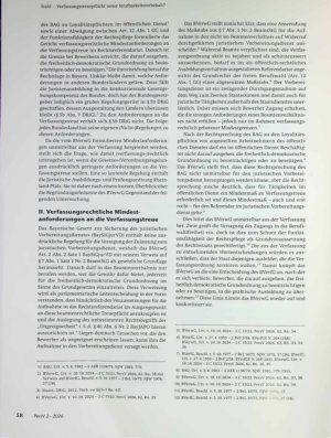 Vorschauseite 2: Verfassungstreuepflicht unter Strafbarkeitsvorbehalt? —