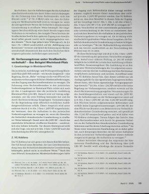 Vorschauseite 3: Verfassungstreuepflicht unter Strafbarkeitsvorbehalt? —