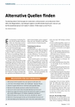 Vorschauseite 1: Alternative Quellen finden