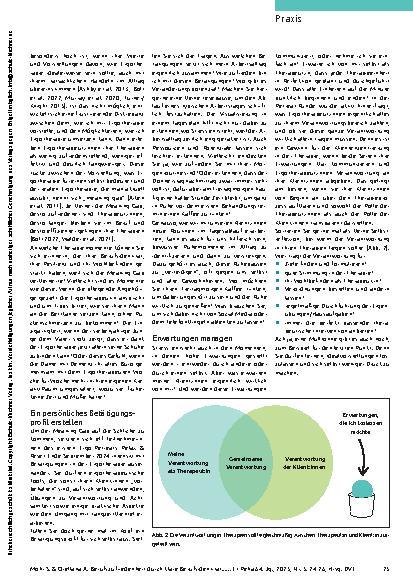 Vorschauseite 2: Mit Betätigung Leichtigkeit schaffen Berufszufriedenheit durch klare Berufsidentität