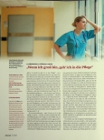 Vorschauseite 1: "Wenn ich groß bin, geh ich in die Pflege"