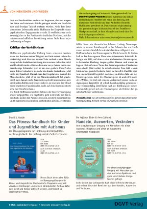Vorschauseite 3: Ein Leben für die Psychiatrie Zum 130. Todestag des Struwwelpeter-Hoffmann