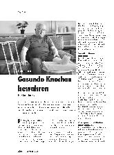 Vorschauseite 1: Osteoporose: Gesunde Knochen bewahren