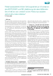 Vorschauseite 1: Medizinprodukterechtliche Stellungnahme zur Information des AGMP, BfArM und RKI „Validierung der abschließenden Desinfektion von semikritischen Medizinprodukten mittels Wischdesin…