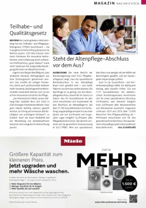 Vorschauseite 2: „Sie müssen Know how und Kompetenz aufbauen, um dranzubleiben. “
