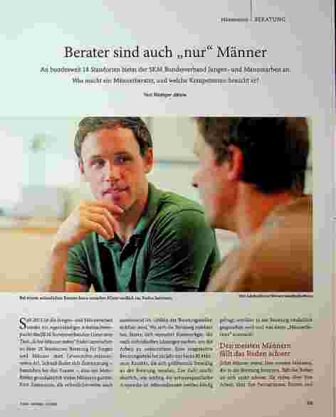 Vorschauseite 1: Berater sind auch „nur“ Männer