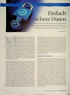 Vorschauseite 1: Einfach sichere Daten
