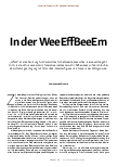 Vorschauseite 1: In der Web-Em-Fee-Em.