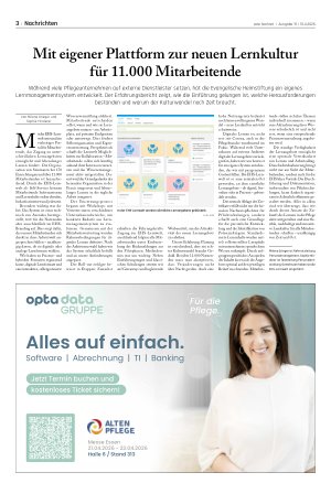 Vorschauseite 1: Mit eigener Plattform zur neuen Lernkultur für 11. 000 Mitarbeitende