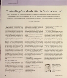 Vorschauseite 1: Controlling-Standards für die Sozialwirtschaft