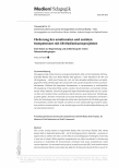 Vorschauseite 1: Förderung der emotionalen und sozialen Kompetenzen mit XR-Medienkunstprojekten. Eine Skizze zur Begründung und Aufstellung der ersten Rahmenbedingungen.
