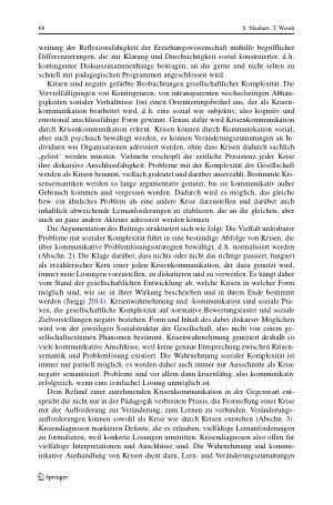 Vorschauseite 4: Krisenlernen. Zur Andragogik der Krisenkommunikation