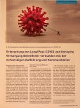 Vorschauseite 1: Erforschung von Long-/Post-COVID und klinische Versorgung Betroffener verbunden mit der notwendigen Aufklärung und Kommunikation