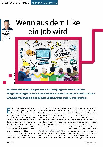 Vorschauseite 1: Wenn aus dem Like ein Job wird